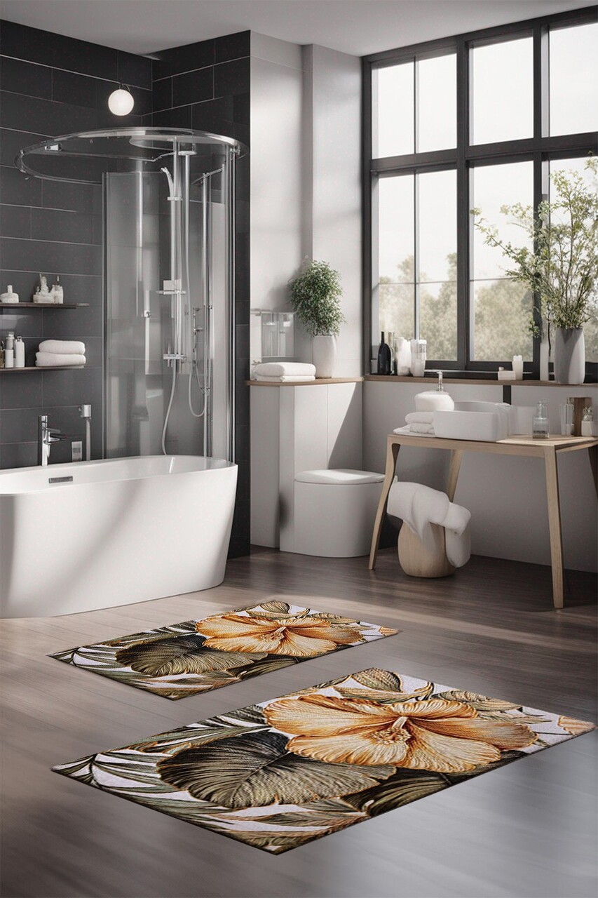 Set covorase de baie, L'essentiel Maison, CT-5375, Multicolor - imagine 4